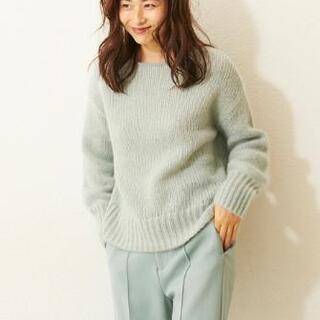 LOUNIE ルーニィ◇レーディスゆるふわニット×美脚パンツ◇Oggi◇