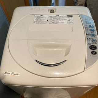 【ネット決済】洗濯機　三洋電機　ASW-EG50A