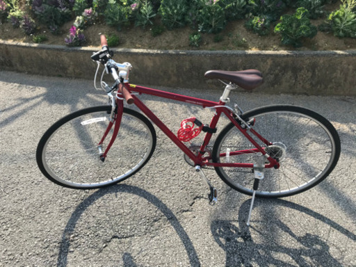 クロスバイク 赤 あさひ自転車