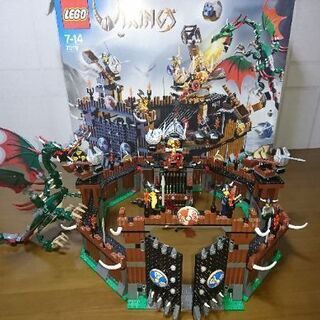 レゴ 「バイキングと巨大ドラゴンの激戦」