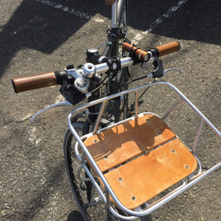 ◇値下げ◇カゴ付レア！良品です◎TRAILER クロスバイク シマノ6段変速 