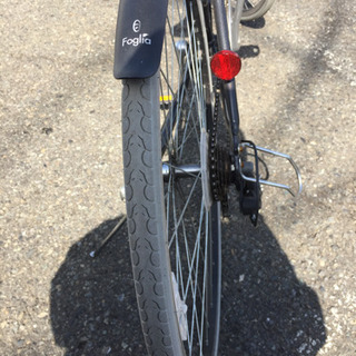 ◆値下げ◆カゴ付レア！良品です◎TRAILER クロスバイク シマノ6段変速 TR-C7004 ブラック 自転車