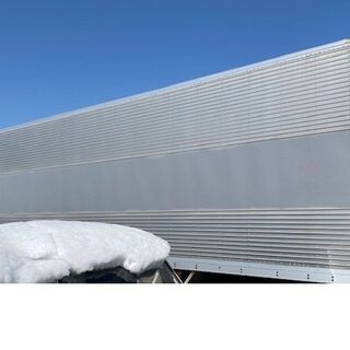 超希少】大型箱 コンテナ 物置 倉庫 アルミ箱 9900×2480×2500 江別市発