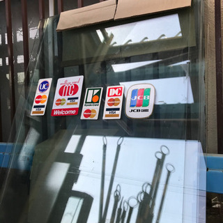 ガラス板☆86146W800xH1990厚さ8mm4枚セット