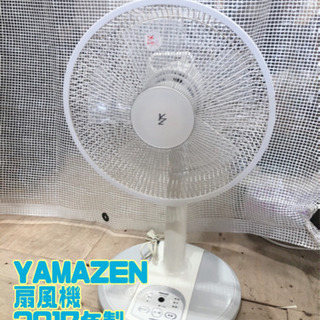 YAMAZEN 扇風機 2017年製 YMR-K306【C4-318】