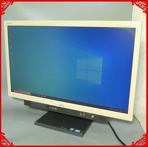 送料無料 フルHD 1台限定 Windows10 中古良品 17インチ 富士通 FMV K554/G 一体型パソコン 第3世代Core i5 4GB 320GB DVDRW LibreOffice