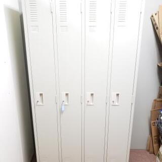値下げ‼4人用ロッカー‼美品‼カギ付き‼説明書付き‼スチールロッカー