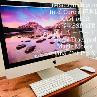 iMac 27インチ 2011 SSD1TB メモリ16GB C...