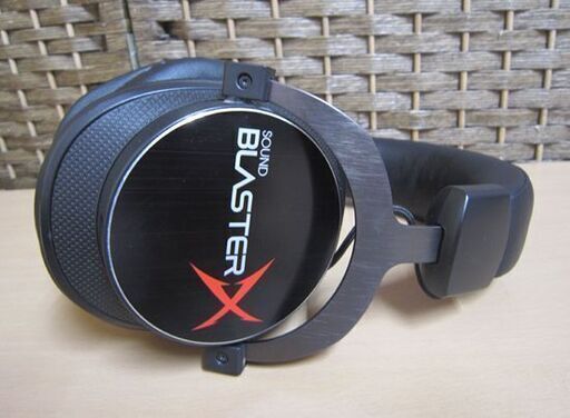 Creative Sound Blasterx H5 Tournament Edition ゲーミングヘッドセット マイク欠品 サウンドブラ モノハウス 白石 白石のオーディオ ヘッドフォン の中古あげます 譲ります ジモティーで不用品の処分