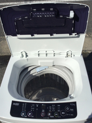 中古　2016年製　洗濯機　4.2kg　幅51.2　　奥行48.2　　高さ87.8　 （ｃｍ）　全自動洗濯機