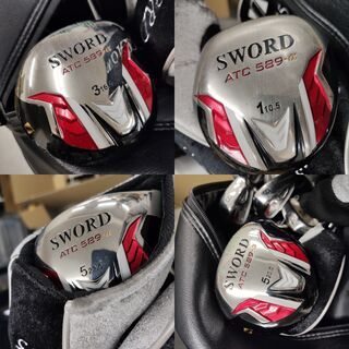 ゴルフ カタナゴルフ SWORD ATC 589 SPEEDER α セット まとめ ソード