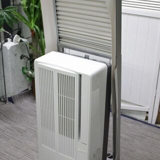 R2874) KOIZUMI 中古☆コイズミ ウインド型ルームエアコン冷房除湿専用