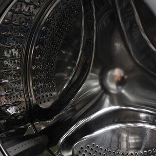 R2852) HerbRelax 中古★ハーブリラックス ドラム式洗濯機/奥行50cm/YWMYV60F1/静音設計/節水/洗濯:6kg/ホワイト/新生活/一人暮らし 2018年製! 洗濯機 店頭取引大歓迎♪ -DIESEL ディーゼルファーコート毛皮デザイン◎ Sサイズ