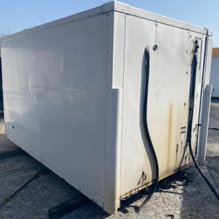 No.485 保冷バン 2t アルミ箱 バイク倉庫 トラックコンテナ コメ保管