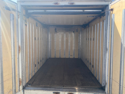 No.485 保冷バン 2t アルミ箱 バイク倉庫 トラックコンテナ コメ保管