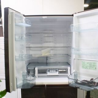 R2494) Hitachi 中古 日立 6ドア冷凍冷蔵庫 R-XG48J(XH) 475L ガラストップ 自動製氷 真空チルドルーム 保証 2023年 7月まで 2019年製! 冷蔵庫 店頭取引大歓迎♪ R2494) Hitachi 中古 日立 6ドア冷凍冷蔵庫 R-XG48J(XH) 475L ガラス
