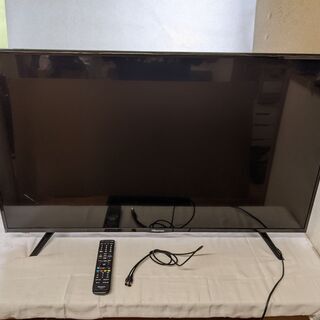 ダークブラウン 茶色 Hisense 液晶テレビ 43型 4K 送料込み HJ43N3000