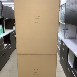 ニトリ 食器棚 2枚扉 キズ有【トレファク牛久店】