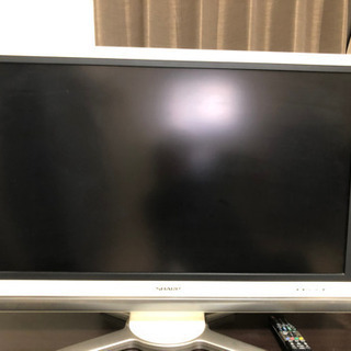 37型シャープ液晶テレビ