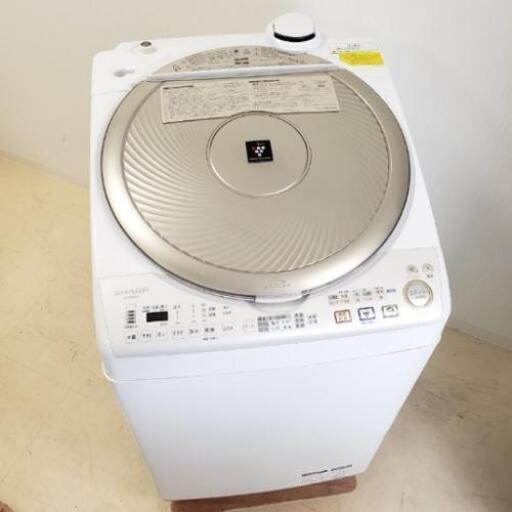 ■下見・配送設置OK■2013年製 SHARP シャープ 9.0kg 全自動洗濯機 乾燥機付き ES-TX920-N
