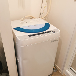 【3/27土限定】SHARP 洗濯機5.5キロ　引き取り無料