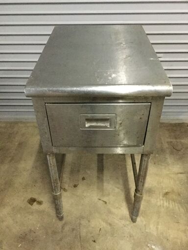 引き出し付き ステンレス作業台 業務用 厨房 H83cm W45cm D65cm 調理台