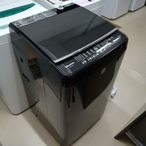 4/2 終 2017年製 Hisense HW-G55E4KK 全自動電気洗濯機 5.5Kg 菊MZ