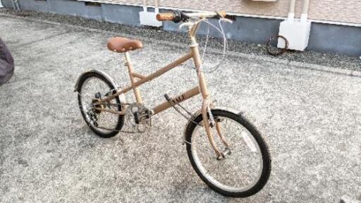 おしゃれな20インチ ミニベロ 小径車 自転車