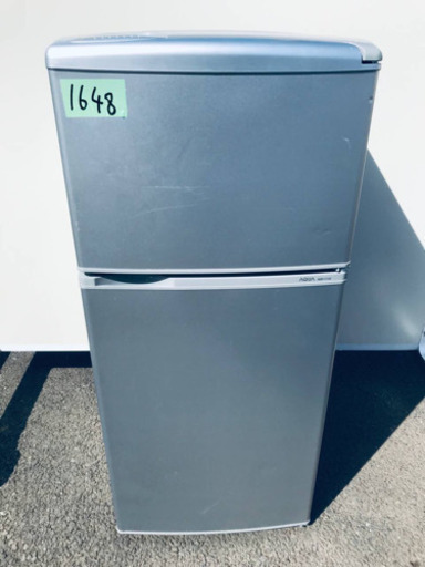 1648番AQUA✨ノンフロン直冷式冷凍冷蔵庫✨AQR-111D‼️