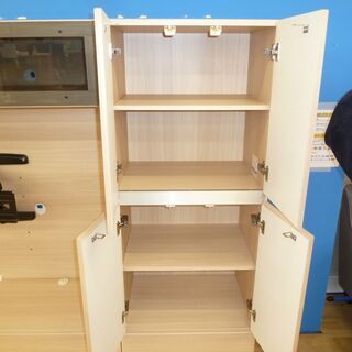 値下げしました☆k191☆収納付きハイテレビボード☆パモウナ☆リビング 