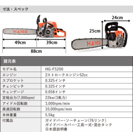 チェーンソー