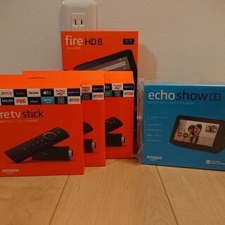 【未使用】Amazon Fire TV stick、Echo S...