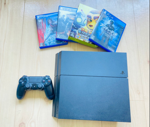 取引相手決まりました。PS4 本体(500GB)　＋　ソフト4本