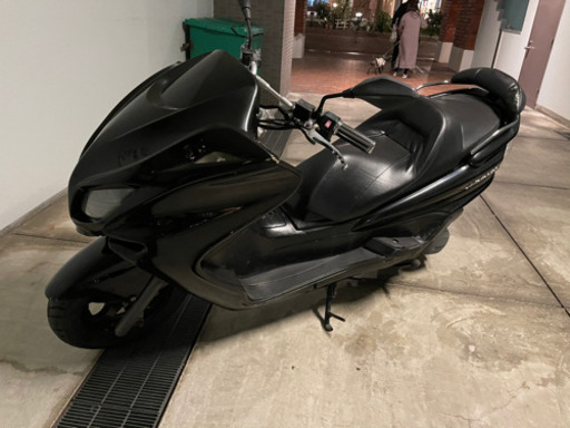 【YAMAHAマジェスティー】SG03J タイヤ前後バリ山　軽整備済み　ブラック