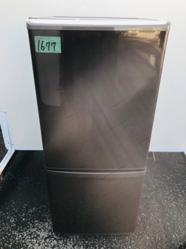 1677番 Panasonic✨ノンフロン冷凍冷蔵庫✨NR-B143W-T‼️