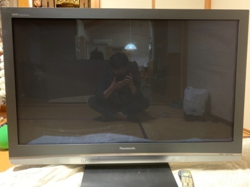 Panasonic 50型　50万円で購入　大型テレビ