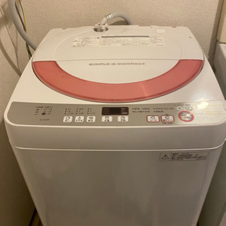 【2015年製】SHARP 洗濯機