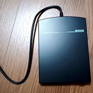 美品　フロッピーディスクドライブ　IODATA USB-FDX1BK