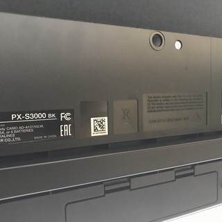 カシオ プリヴィア PX-S3000BK 電子ピアノ 別売専用スタンドとペダル付 