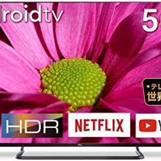 ほぼ未使用 2019年製 TCL 50P8S 液晶テレビ 50イ...