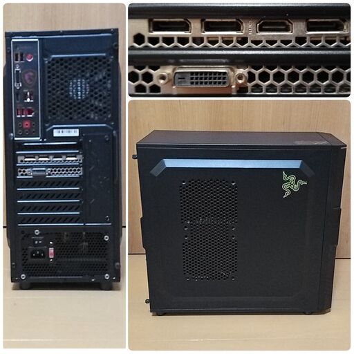 美品 爆速ゲーミング Ryzen GTX1060 メモリ16G SSD320G Windows10 0319