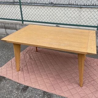JM9911)KOSUGA 優しい木目の丸脚テーブル 2201 ...