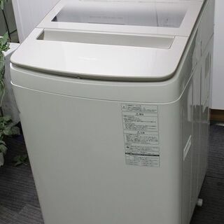 R2788) Panasonic 中古パナソニック NA-FA100H3-N [全自動洗濯機