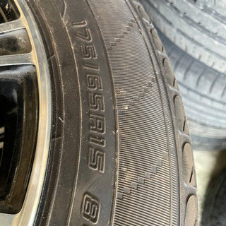 15インチアルミホイールタイヤ4本セット