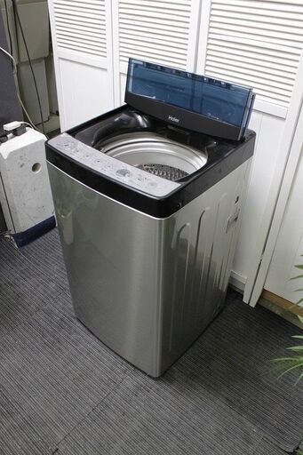 R2758) Haier 中古ハイアール JW-XP2C55F 洗濯 5.5Kg URBAN CAFE SERIES（アーバンカフェシリーズ） ステンレスブラック 2020年製! 洗濯機 店頭取引大歓迎♪