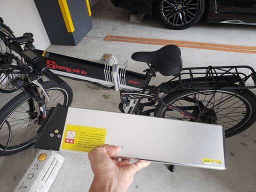 電動自転車売ります。48V500W （バッテリー）