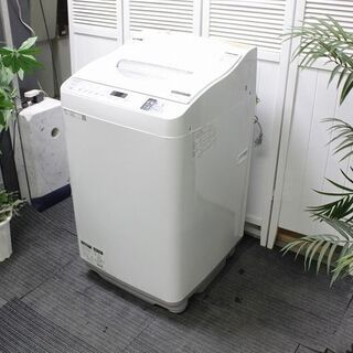 シャープ SHARP ES-TX5D-S 2020年製 [タテ型洗濯乾燥機 5.5kg シルバー系]