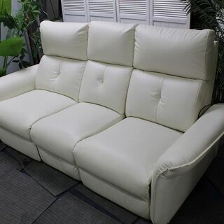 R2780) NITORI 中古ニトリ 電動リクライニングソファ 3P NSクリーン 