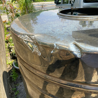 中古ステンレスタンク2t(直径1.45