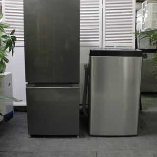 R2702) AQUA/Haier 中古ステンレスシリーズ 冷蔵庫/アクア184L 洗濯機 